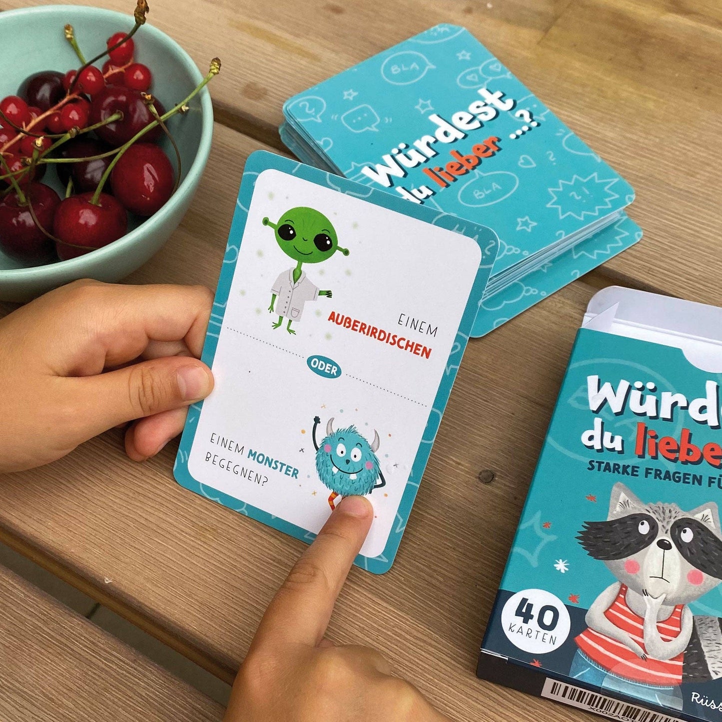 Würdest du lieber …? – Kartenspiel für Kinder