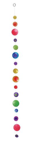Muschelkette multicolor, 100 cm