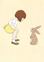 Postkarte Erstes Treffen von Belle & Boo A6