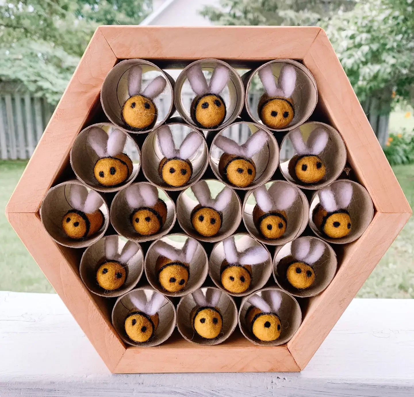 Filzfigur-Set - Bienen