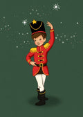 Postkarte Nussknacker Soldat von Belle & Boo A6