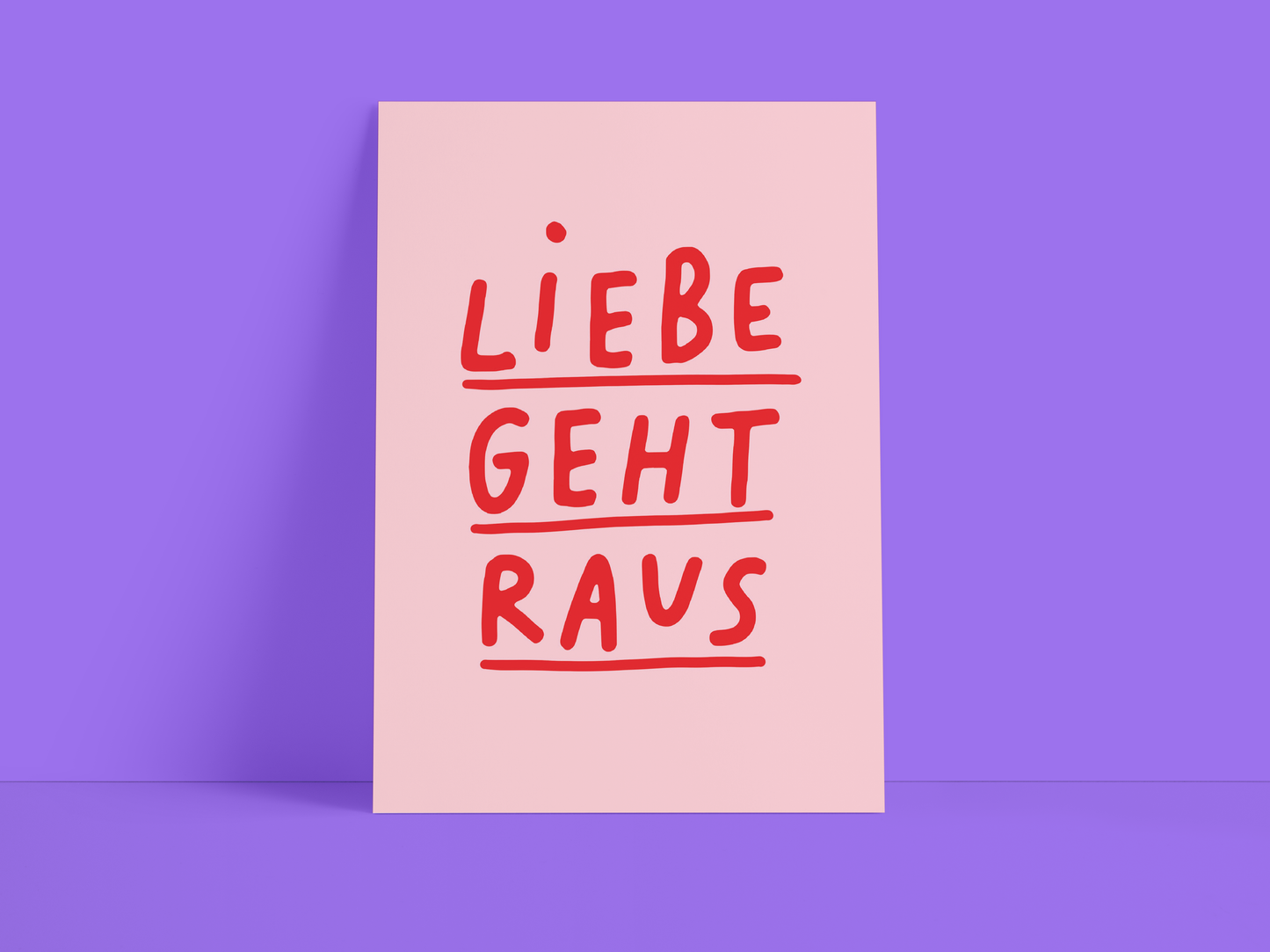 Liebe geht raus A6