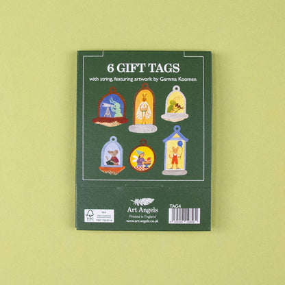 Geschenkanhänger „Pilzfreunde”