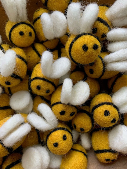 Filzfigur-Set - Bienen