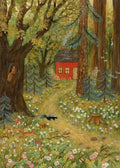 Kunstdruck Waldtreffen von Asia Spettel A5