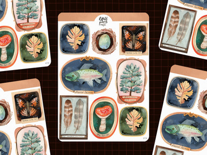 Stickerbogen - Museum