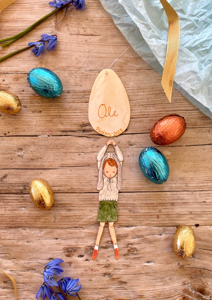 Vorbestellung - Bastelvorlage - Osterkinder