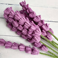 Lavendelstiel hellviolett aus Filz von Sewing Seeds Play