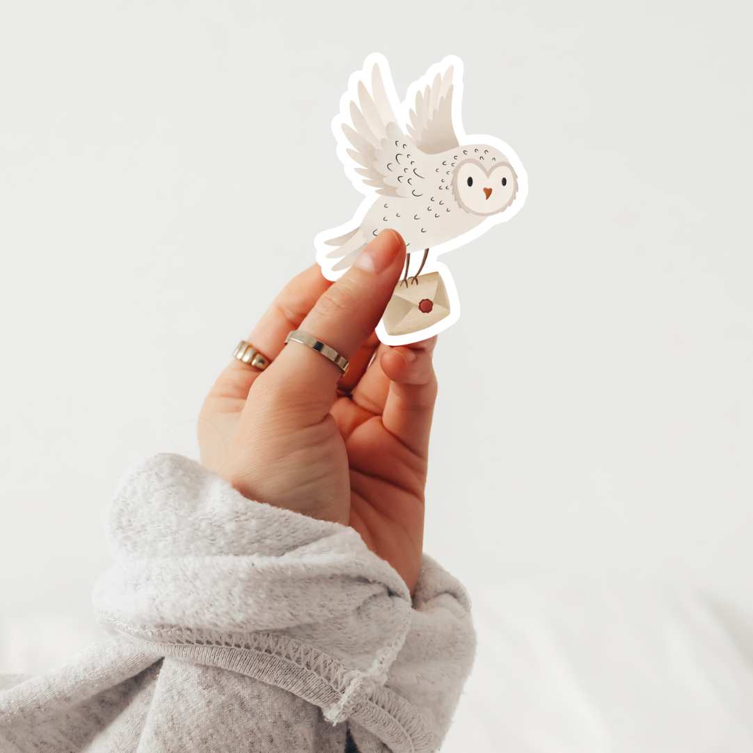 Sticker - Schneeeule