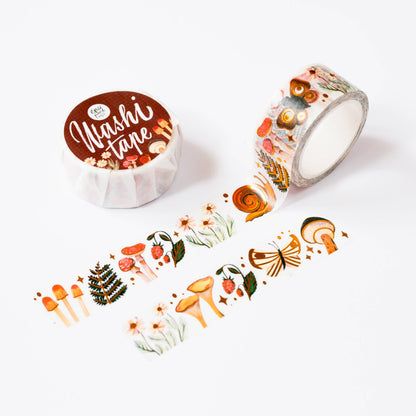 Washi Tape - Goldener Wald