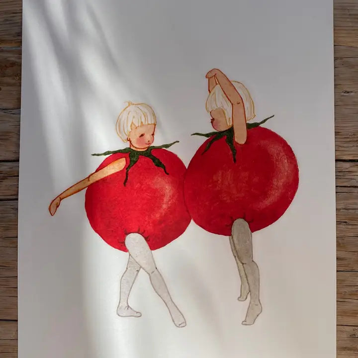 Tomaten Kinder - Poster A4