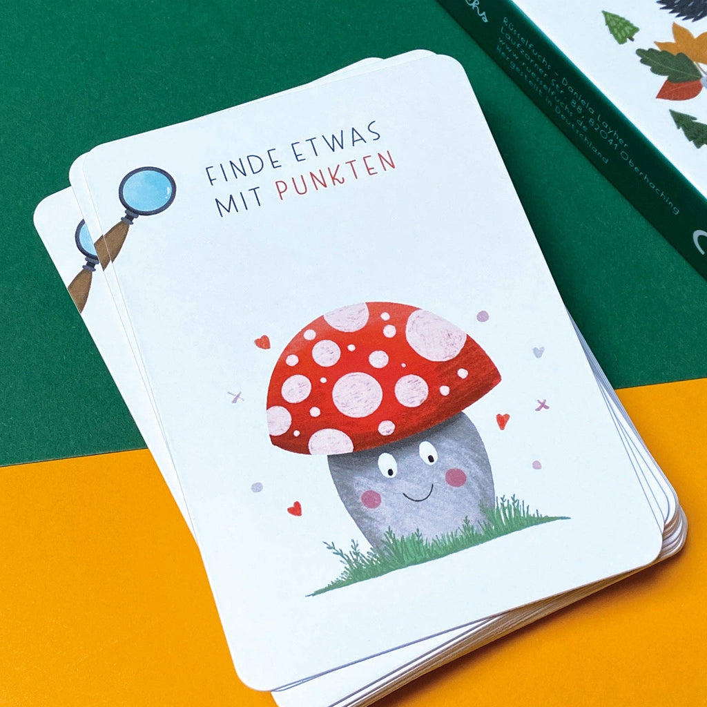 Entdeckerkarten Suchen und Finden für Kinder von Rüsselfuchs