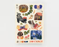 Washi-Stickerbogen November von Wild Pencil Studio A5