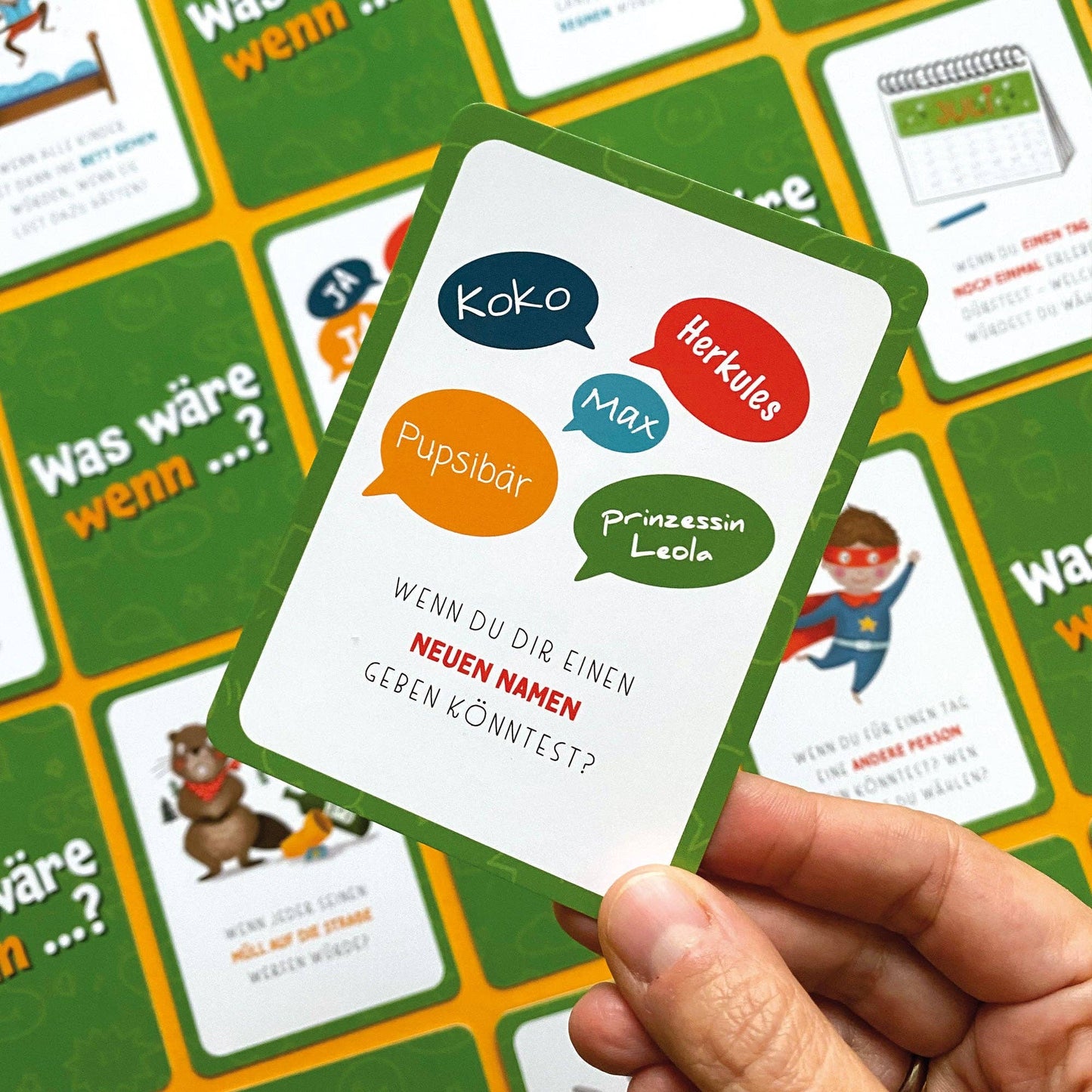 Was wäre wenn …? – Kartenspiel für Kinder