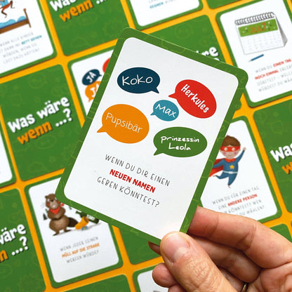 Was wäre wenn …? – Kartenspiel für Kinder