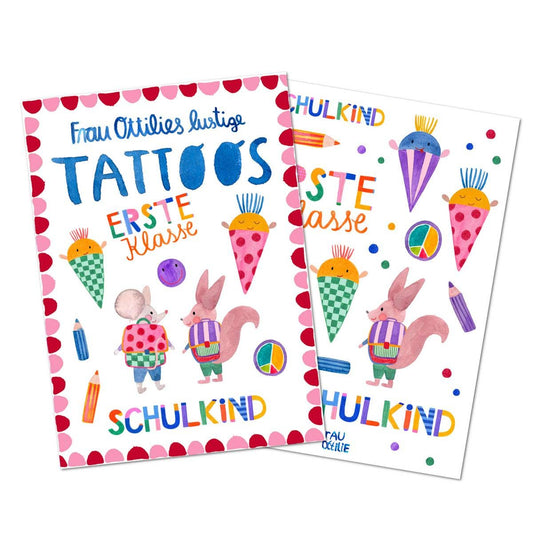 Kindertattoos - Schulkind