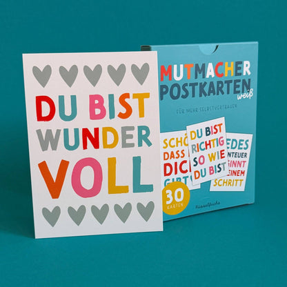 Mutmacher-Postkarten | 30 Karten