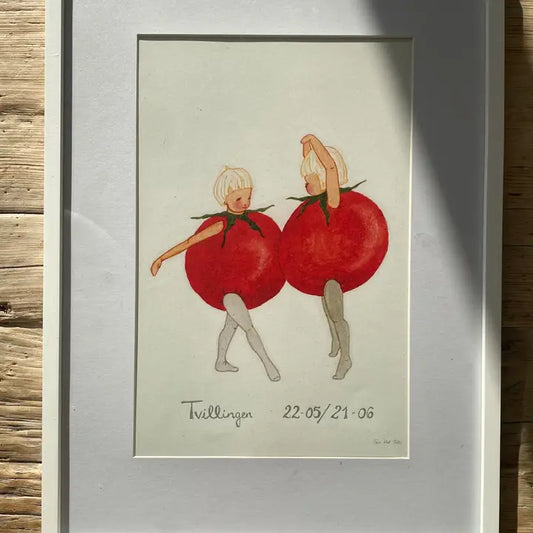 Tomaten Kinder - Poster A4