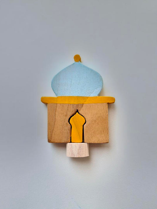 Stecker - Moschee - Blau