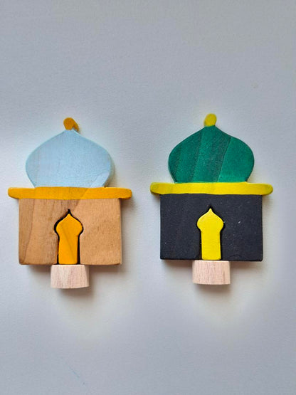 Stecker - Moschee - Blau