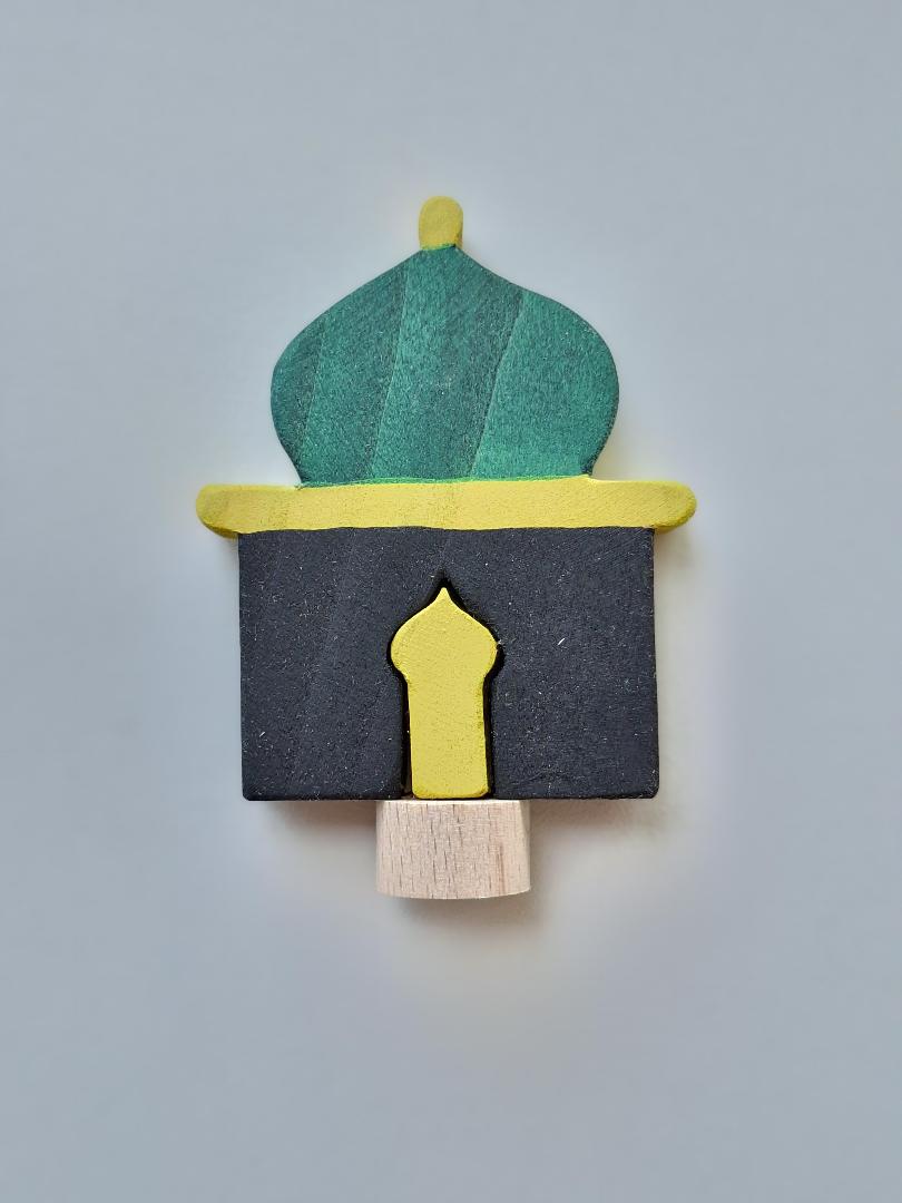 Stecker - Moschee - Grün
