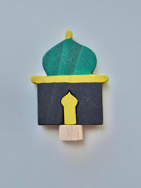 Stecker - Moschee - Grün