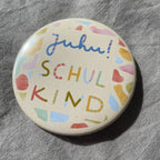 Button Juhu Schulkind von Hannahs Firlefanz