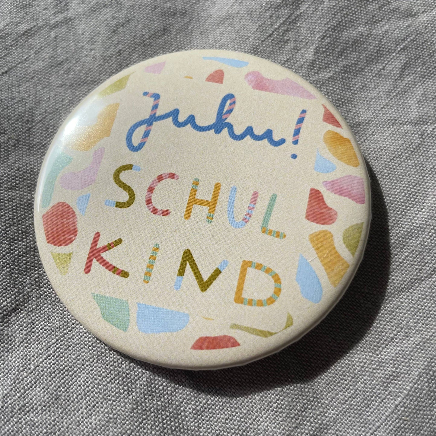 Button - Schulkind