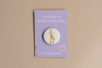 Button Giraffe Ich wachse an meinen Erfahrungen von Liesels Wicht
