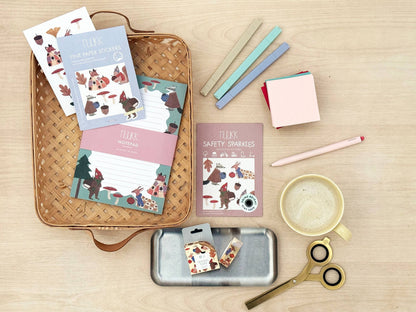 Washi Tape - Waldbewohner