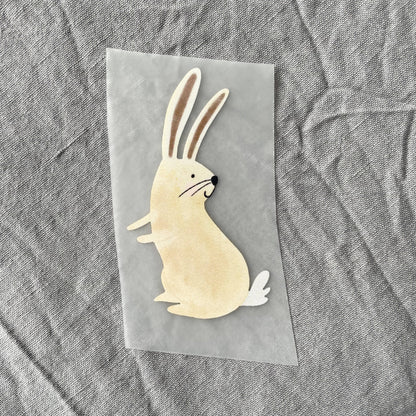 Bügelbild - Hase