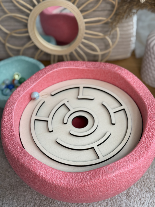 3D Labyrinth - Aktivitätsplatte kompatibel mit Stapelstein®