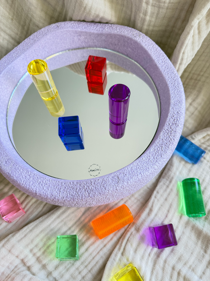 Spiegel - Aktivitätsplatte kompatibel mit Stapelstein®