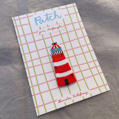 Bügelbild - Leuchtturm