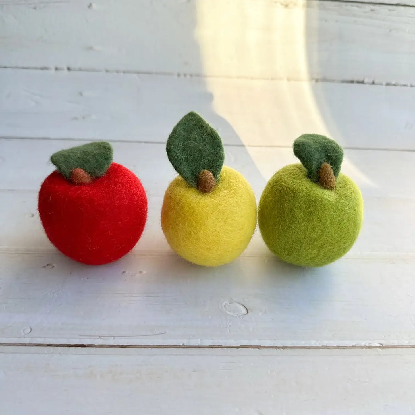 Filzfigur - Großer Apfel