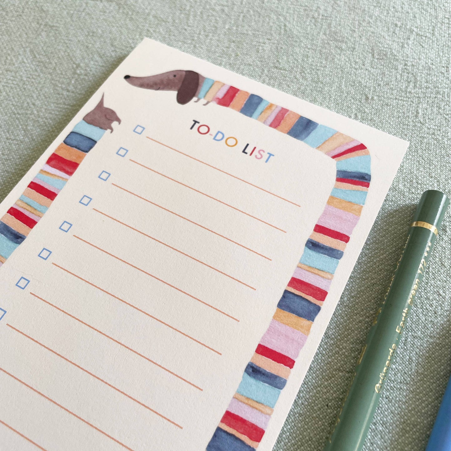 Notizblock - To-do-Liste - Dackel