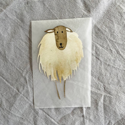 Bügelbild - Schaf