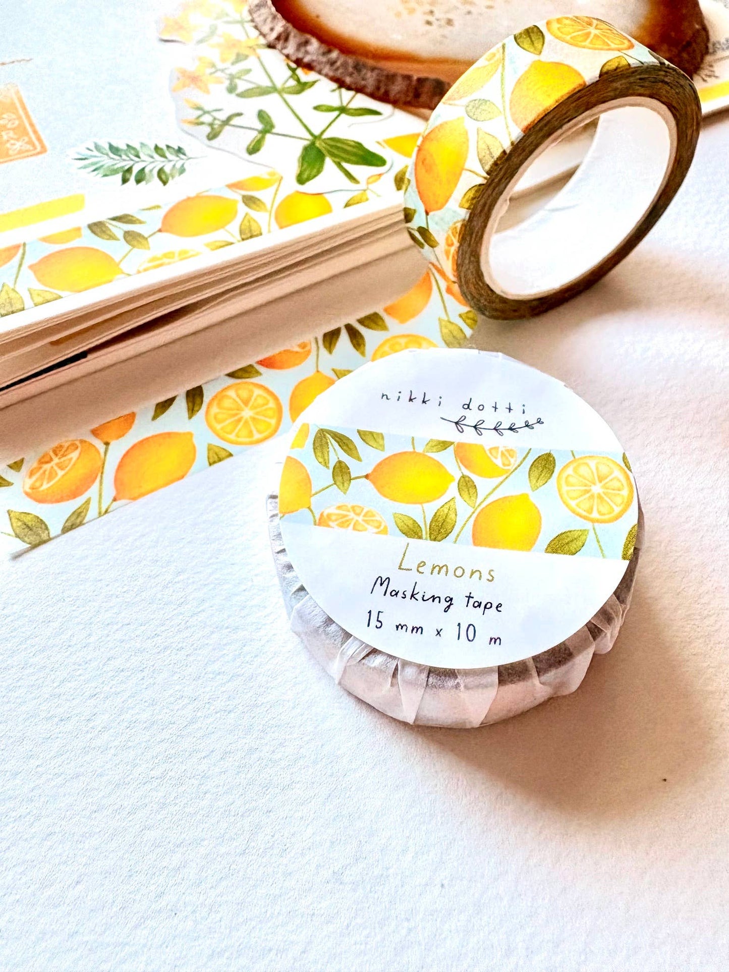 Washi-Tape - Zitronen