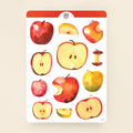 Stickerbogen Äpfel von Wild Pencil Studio
