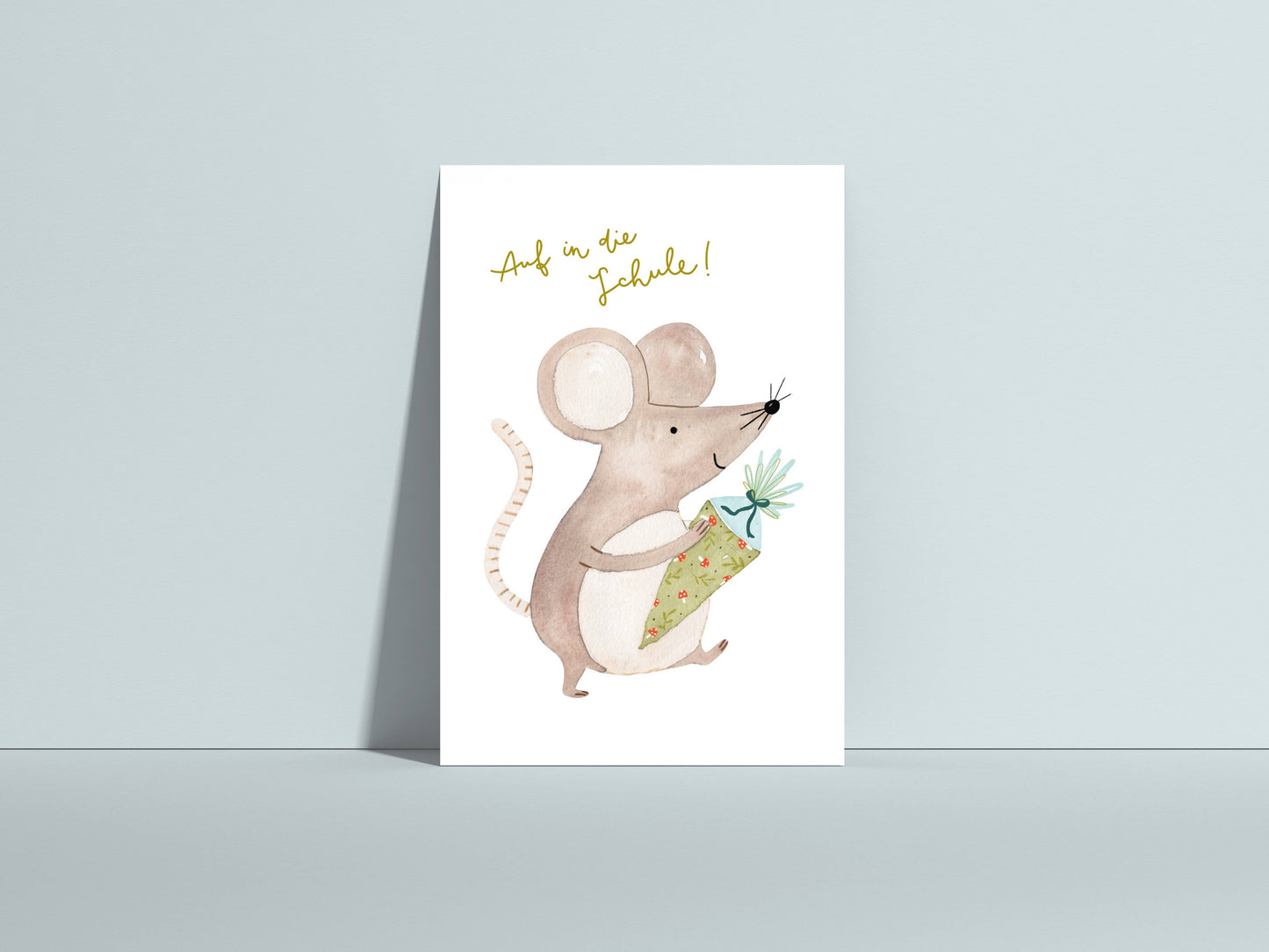 Einschulung - Maus