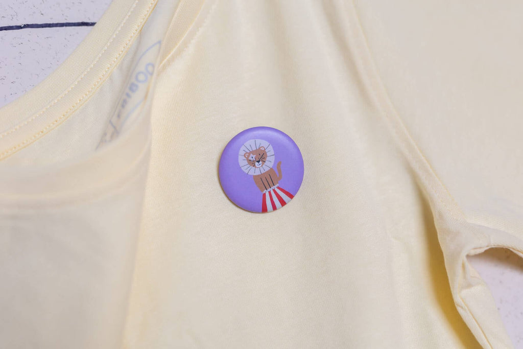 Button Löwe Ich bin mutig von Liesels Wicht