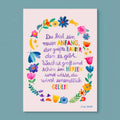 Kunstdruck Baby von Frau Ottilie A4
