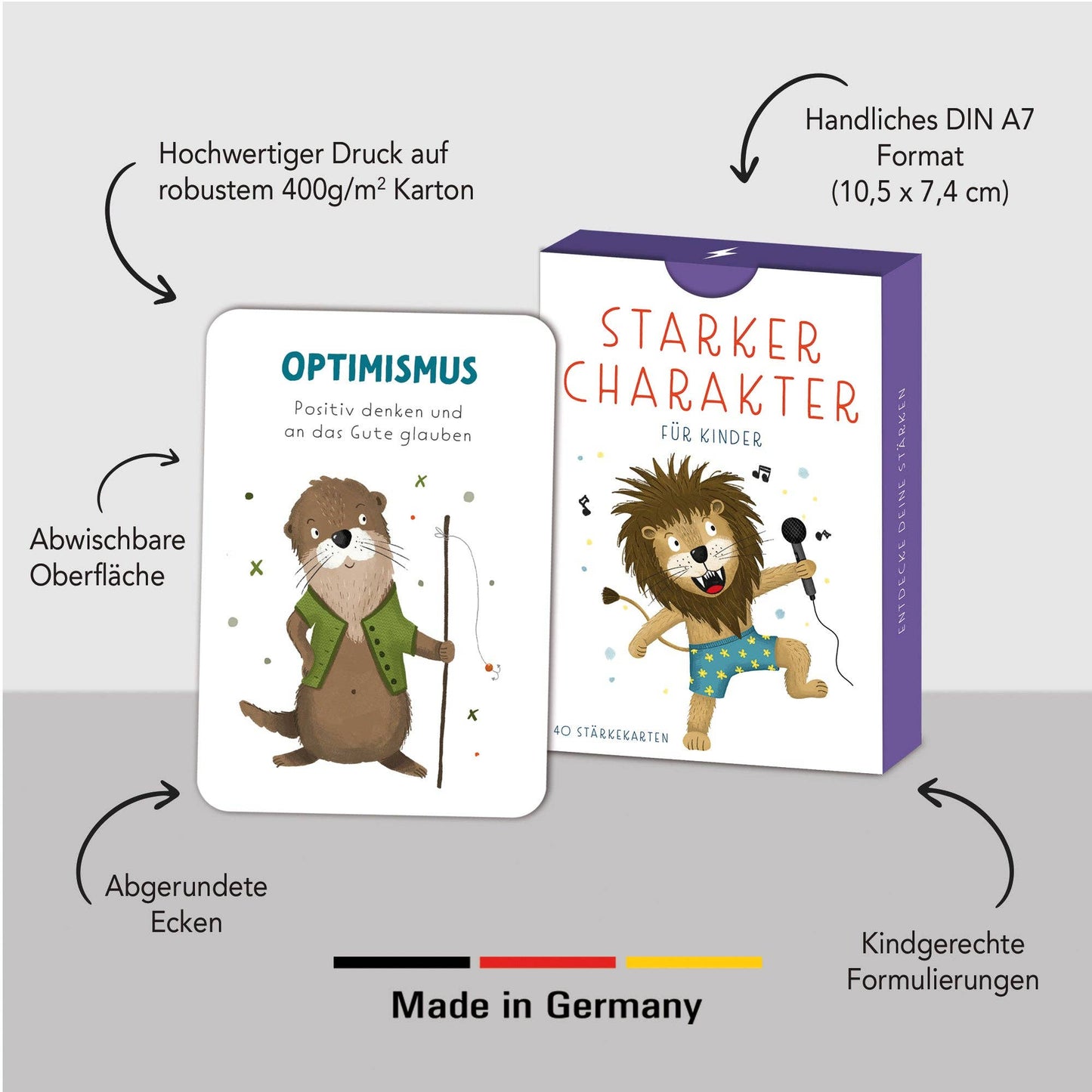 Starker Charakter – Stärkekarten für Kinder