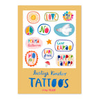 Kindertattoos Sonnenschein und Rambazamba von Frau Ottilie