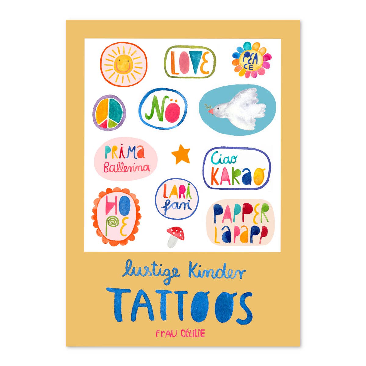 Kindertattoos - Sonnenschein & Rambazamba