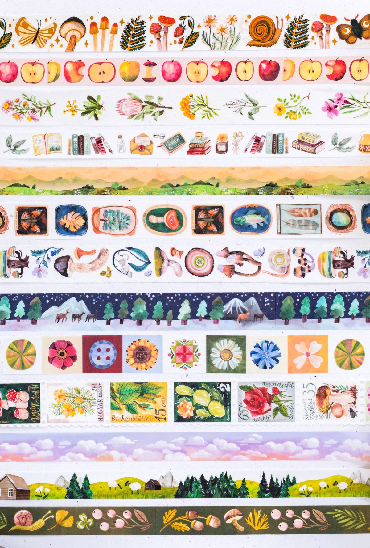 Washi-Tape - Äpfel