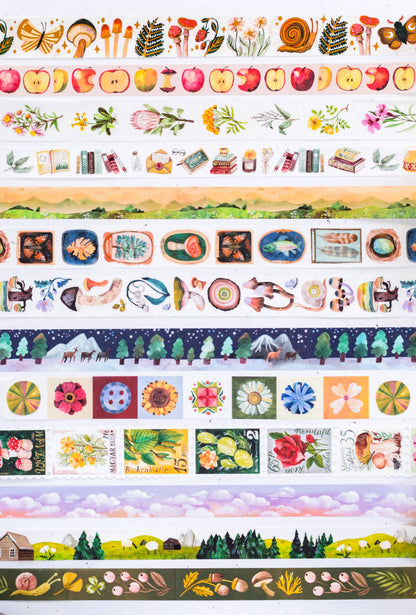 Washi-Tape - Äpfel