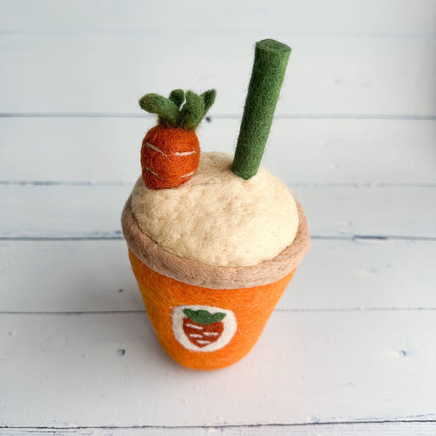 Filz - Osterkarotten-Smoothie