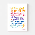 Kunstdruck Affirmation von Frau Ottilie A3
