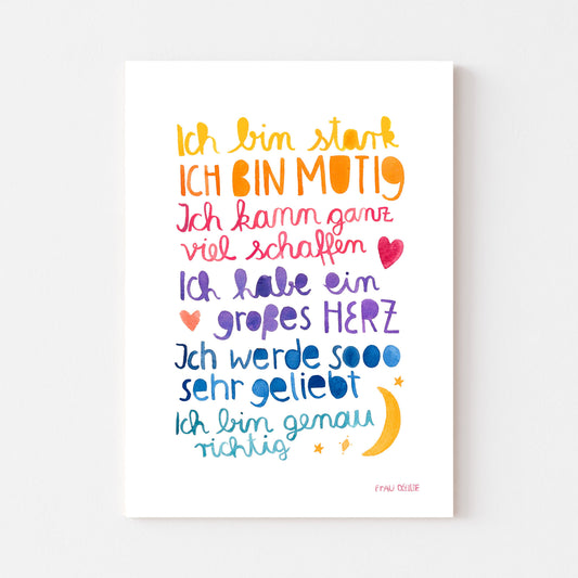 Print - Affirmation A3